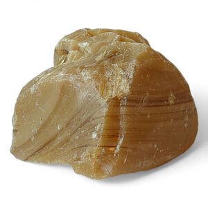 Carmel Chocolate Cream Art Glass Cullet‎ Swirled Opaque Slag Glass #4XL76
